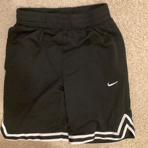 Nike dri fit black shorts youth large